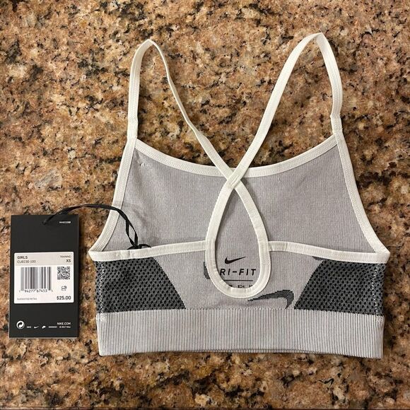 Nike Girls Indy Seamless Sports Bra New With Tags XS - Picture 5 of 11